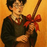 ファイアボルト（試合の時のホウキ）って誰からの贈り物だったの？