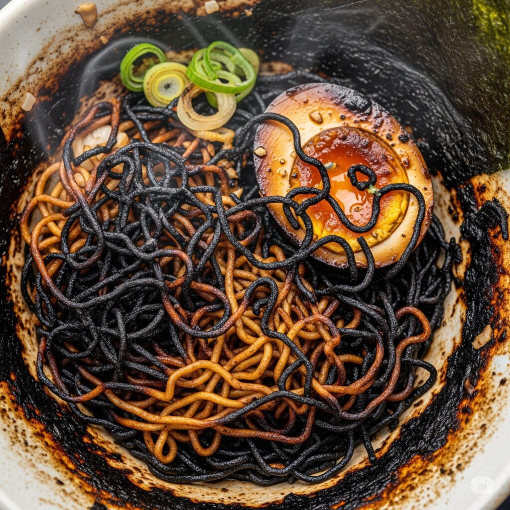 焼け焦げたラーメンとは?何の意味がある?失敗しただけ?隠語として使われる事は?