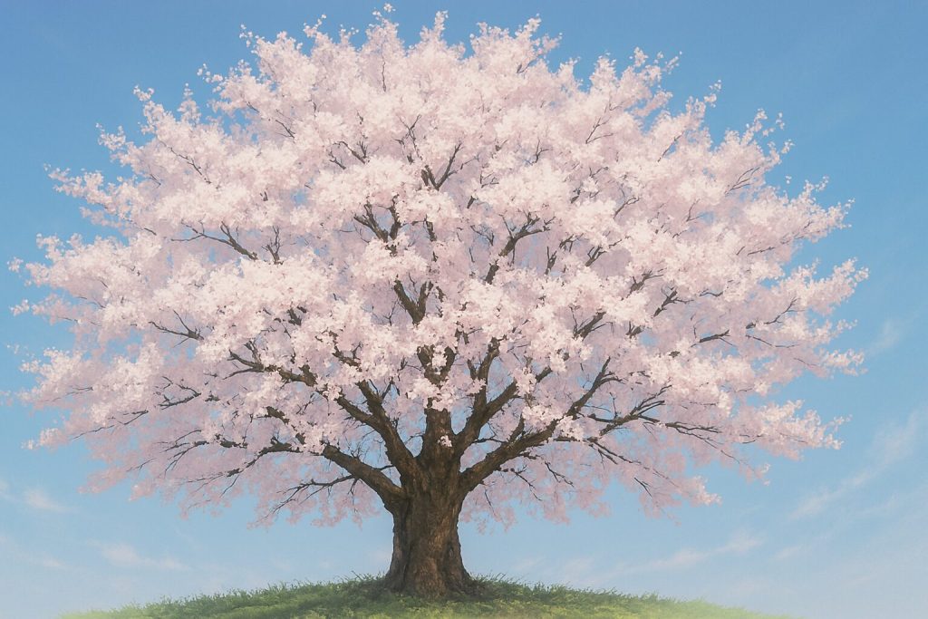 幼稚園花見素材