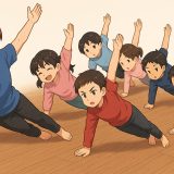 体育館遊び|幼稚園(園だより・おたより)などで使えるイラスト無料素材のダウンロード【当サイト作成】